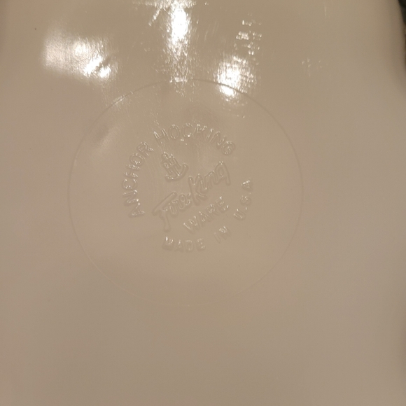 Vintage Fire King appetizer serving dish. - Picture 4 of 4